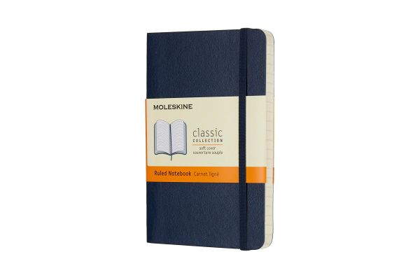 MOLESKINE Notizbuch P/A6 854719 Liniert,Soft Cover,Saphir