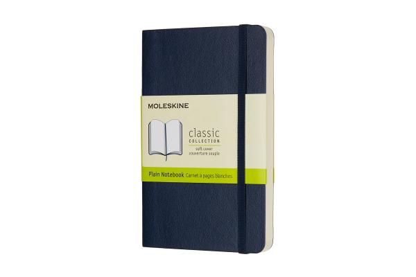 MOLESKINE Notizbuch P/A6 854726 Blanko,Soft Cover,Saphir