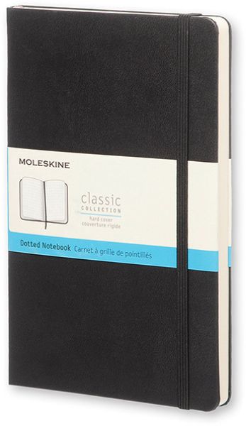 MOLESKINE Notizbuch L A5 892703 Punkte schwarz