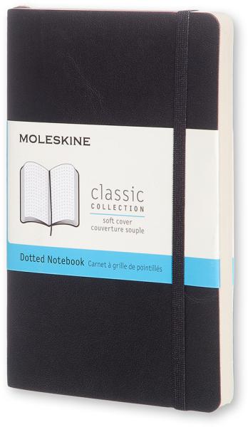 MOLESKINE Notizbuch P A6 892734 Punkte schwarz