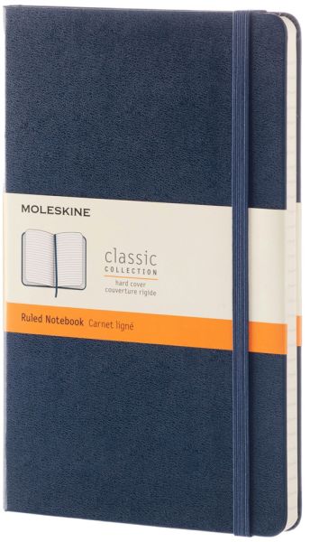 MOLESKINE Notizbuch L A5 893601 liniert Saphir