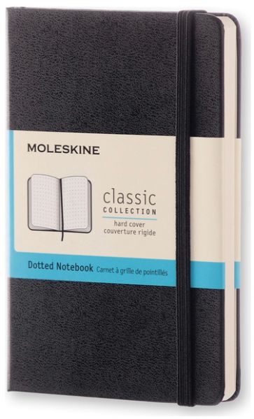 MOLESKINE Notizbuch P A6 895285 Punkte schwarz