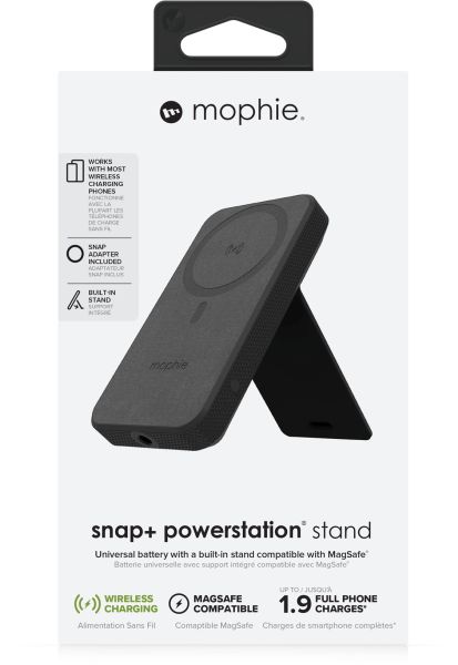 MOPHIE Snap&Powerstation Stand-10k 401107914 black, wireless