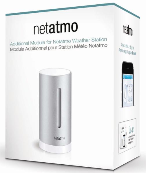 NETATMO Wetterstation-Innenmodul NA-NIMO1-WW silber