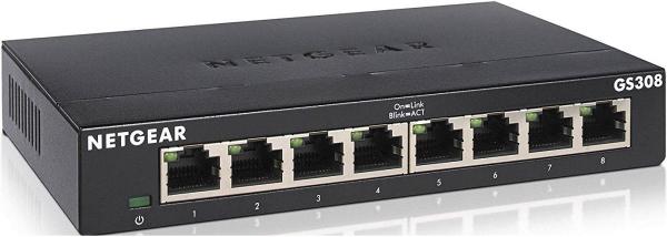 NETGEAR 8-Port GB Switch GS308-300PES ES