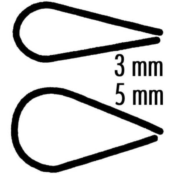 NEUTRAL Klemmrücken, 3mm A4 608073 grün, 30 Blatt 10 Stück