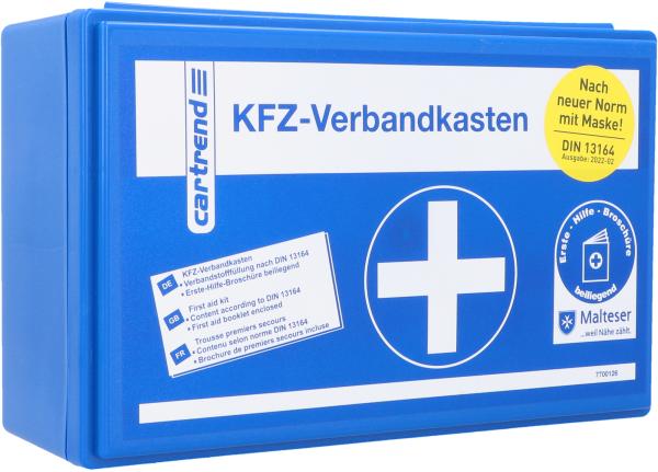 NEUTRAL Verbandkasten Unitec 7700126 blau, DIN 13164-B