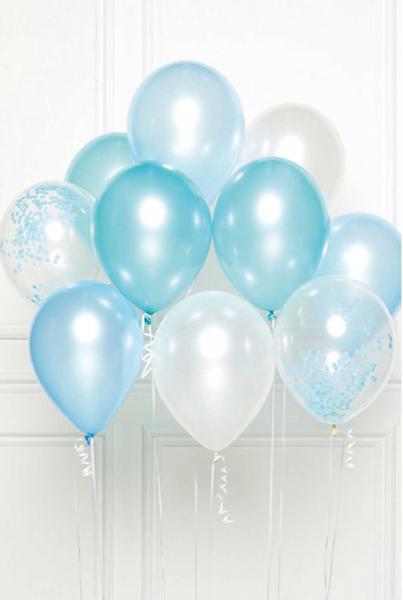 NEUTRAL DIY Ballon Bouquet 9907428 blau