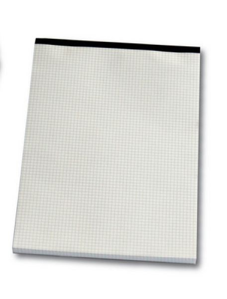 NEUTRAL Notizblock kariert A5 Notizblock weiss, 4mm, 80g 100 Blatt