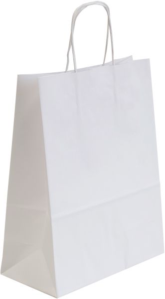 NEUTRAL Tragtaschen Allegra weiss SDS22-BIA Kraft,110g, 22x10x27cm 25 Stk.