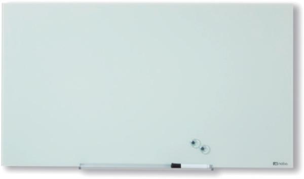 NOBO Whiteboard Premium Plus 1905176 Glas, weiss, magn. 993x559mm