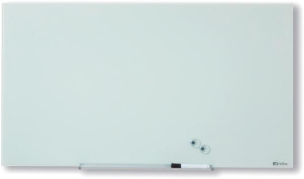 NOBO Whiteboard Premium Plus 1905177 Glas, weiss, magn. 1260x711mm