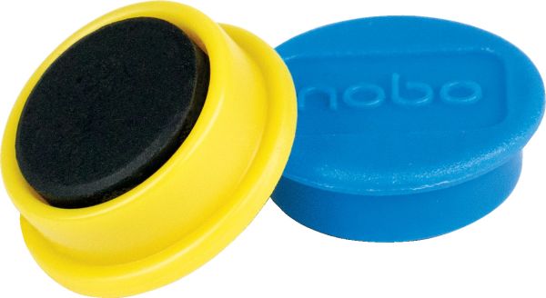 NOBO Magnet rund 13mm 1915290 ass. 10 Stück