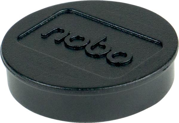 NOBO Magnet rund 32mm 1915298 schwarz 10 Stück