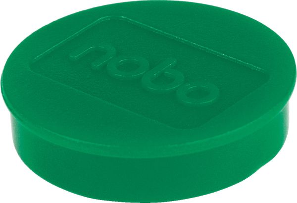 NOBO Magnet rund 32mm 1915303 grün 10 Stück