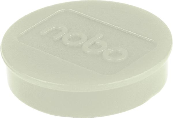 NOBO Magnet rund 38mm 1915308 weiss 10 Stück