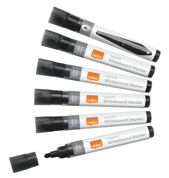 NOBO N-Marker Viscom 3mm 1915377 schwarz 10 Stück