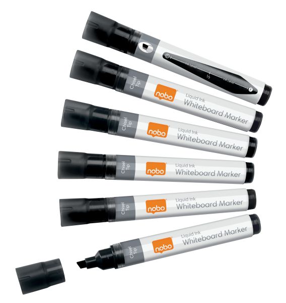 NOBO N-Marker Viscom 4mm 1915382 schwarz 10 Stück