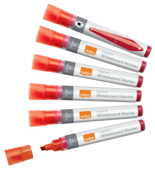 NOBO N-Marker Viscom 4mm 1915384 rot 10 Stück