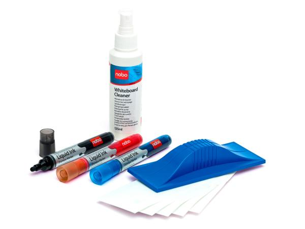 NOBO Starter Kit Whiteboard 34438861 7-teilig