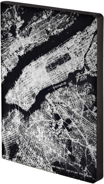 NUUNA Notizbuch Graphic L 53634 Light, NYC, 165x220, dotted