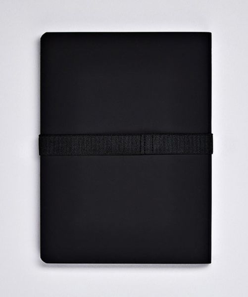 NUUNA Notizbuch Not White A5 54532 Black,blanko,176 S.