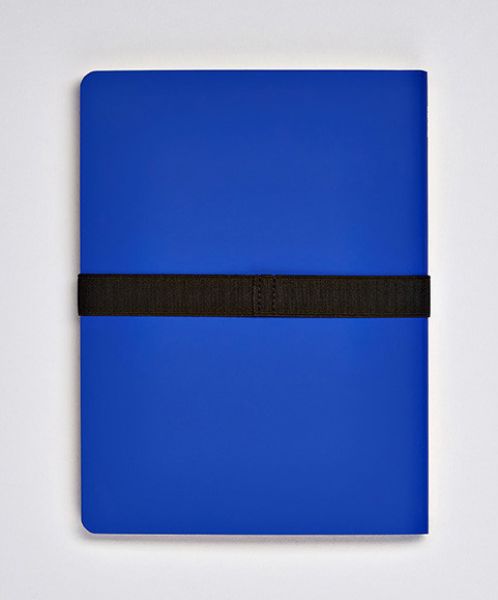 NUUNA Notizbuch Not White A5 54938 Blue,blanko,176 S.