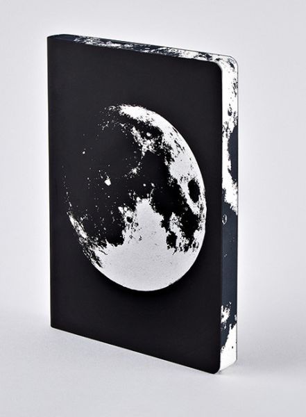 NUUNA Notizbuch Graphic A5 55003 Moon,Punkte,256 S.