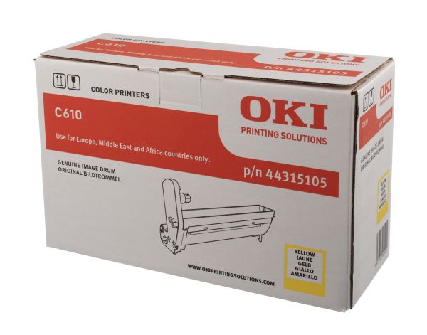 OKI Drum yellow 44315105 C610 20'000 Seiten