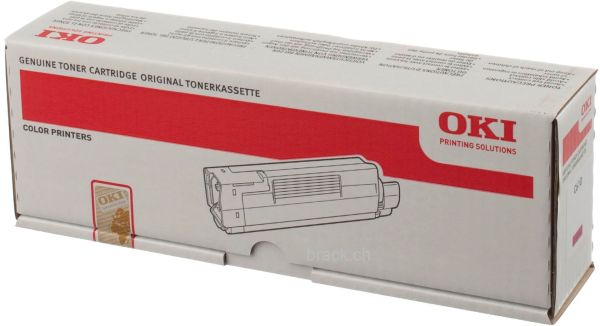 OKI Toner magenta 44315306 C610 6000 Seiten