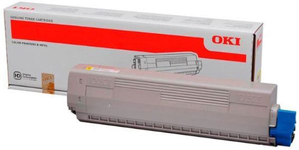 OKI Toner yellow 44844505 C831/C841 10'000 Seiten