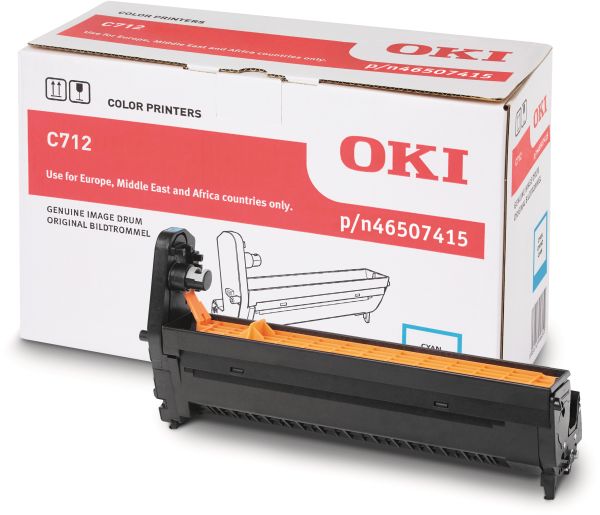 OKI Drum cyan 46507415 C712 30'000 Seiten