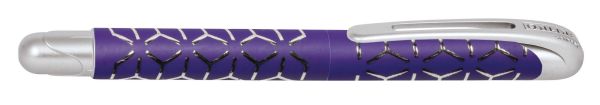 ONLINE Rollerball College 0.7mm 12522/3D Black/Purple Style Silver