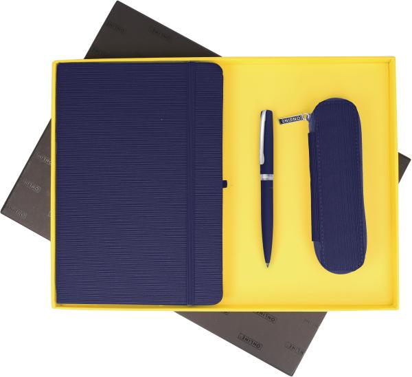 Online geschenkset ocean night blue 16994 notizbuch, ks, etui - Online-16994-4014421169945