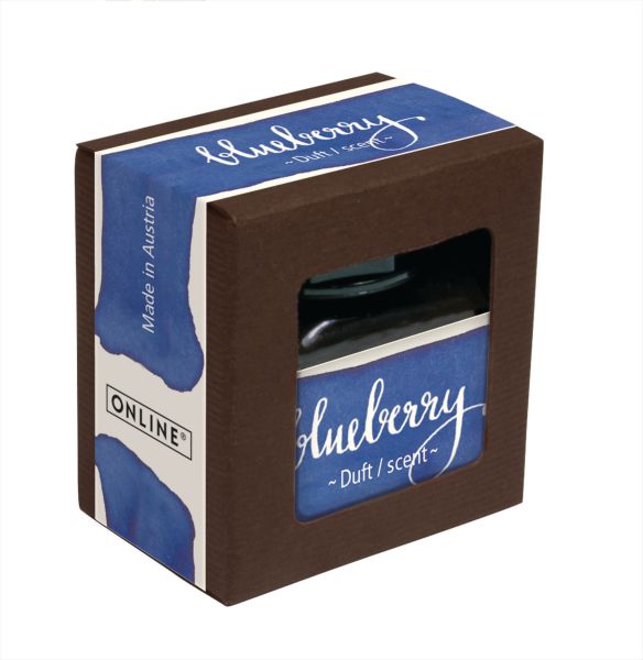 ONLINE Tintenglas 15ml 17060/3 Dufttinte Blueberry, Royal b.