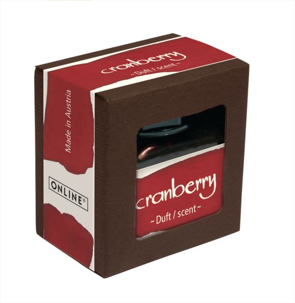 ONLINE Tintenglas 15ml 17066/3 Dufttinte Cranberry - Red