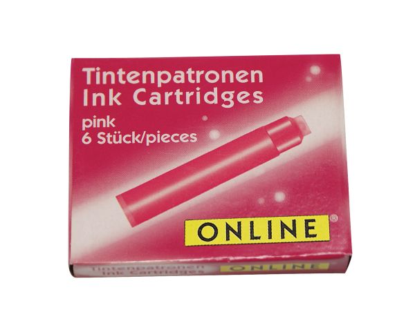 ONLINE Tintenpatronen Standard 17229/12 Pink 6 Stück