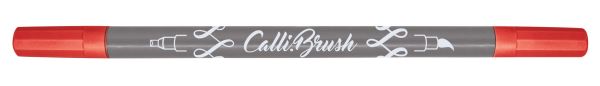 ONLINE Callibrush Pen Double Tip 2mm 19055/6 Rot