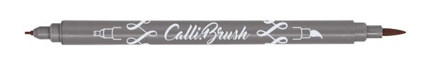 ONLINE Callibrush Pen Double Tip 2mm 19062/6 Brown