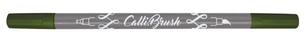 ONLINE Callibrush Pen Double Tip 2mm 19071/6 Olive