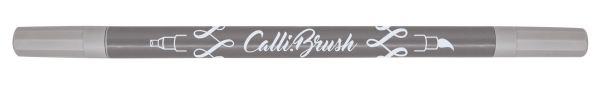 ONLINE Callibrush Pen Double Tip 2mm 19072/6 Grey