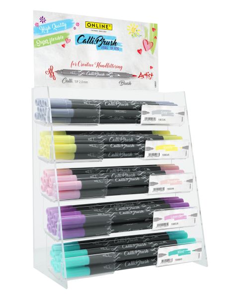 ONLINE Callibrush Pen Pastel 19094 Display 60 Stück