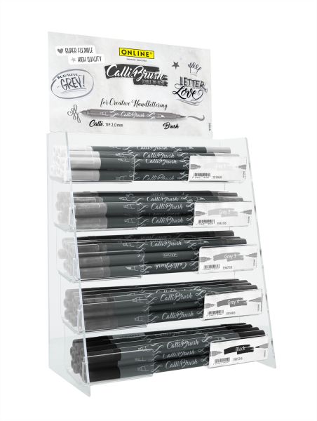 ONLINE Callibrush Pen 19109 Grey Edition