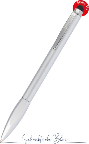 ONLINE Kugelschreiber Best Ager 34274/3D silver, Stylus-Tip