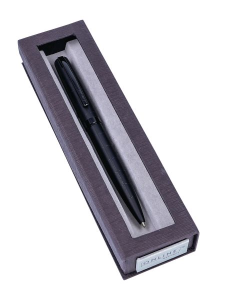 ONLINE Kugelschreiber Eleganza 34567 Black Style, Slimsy Box