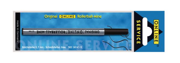 ONLINE Mine Tintenroller 0.7mm 40072/3 Schwarz, schwarz