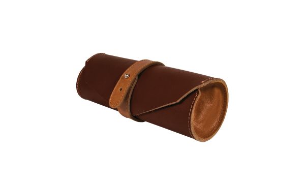 ONLINE Lederetui brown 41077 19x6cm