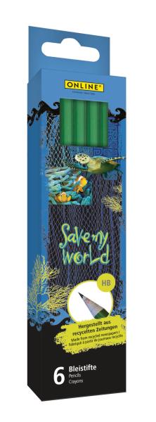 ONLINE Bleistift Save My World HB 7919 6 Stück