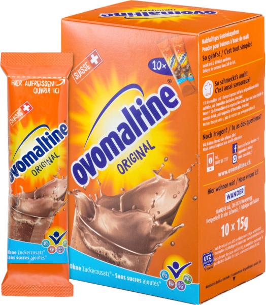 Ovomaltine pulver stick o/zucker 8810 10x15g - Ovomaltine-8810-7612100907368