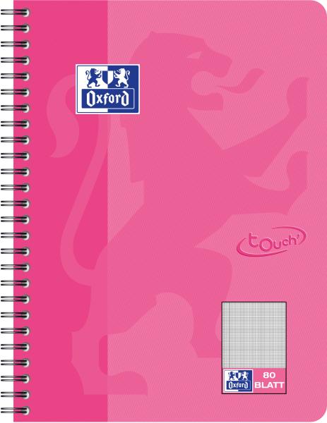 OXFORD Collegeblock Touch B5 400086487 kariert, 90g 80 Blatt